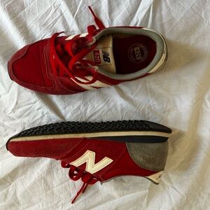 New Balance 420 Red Shoes
